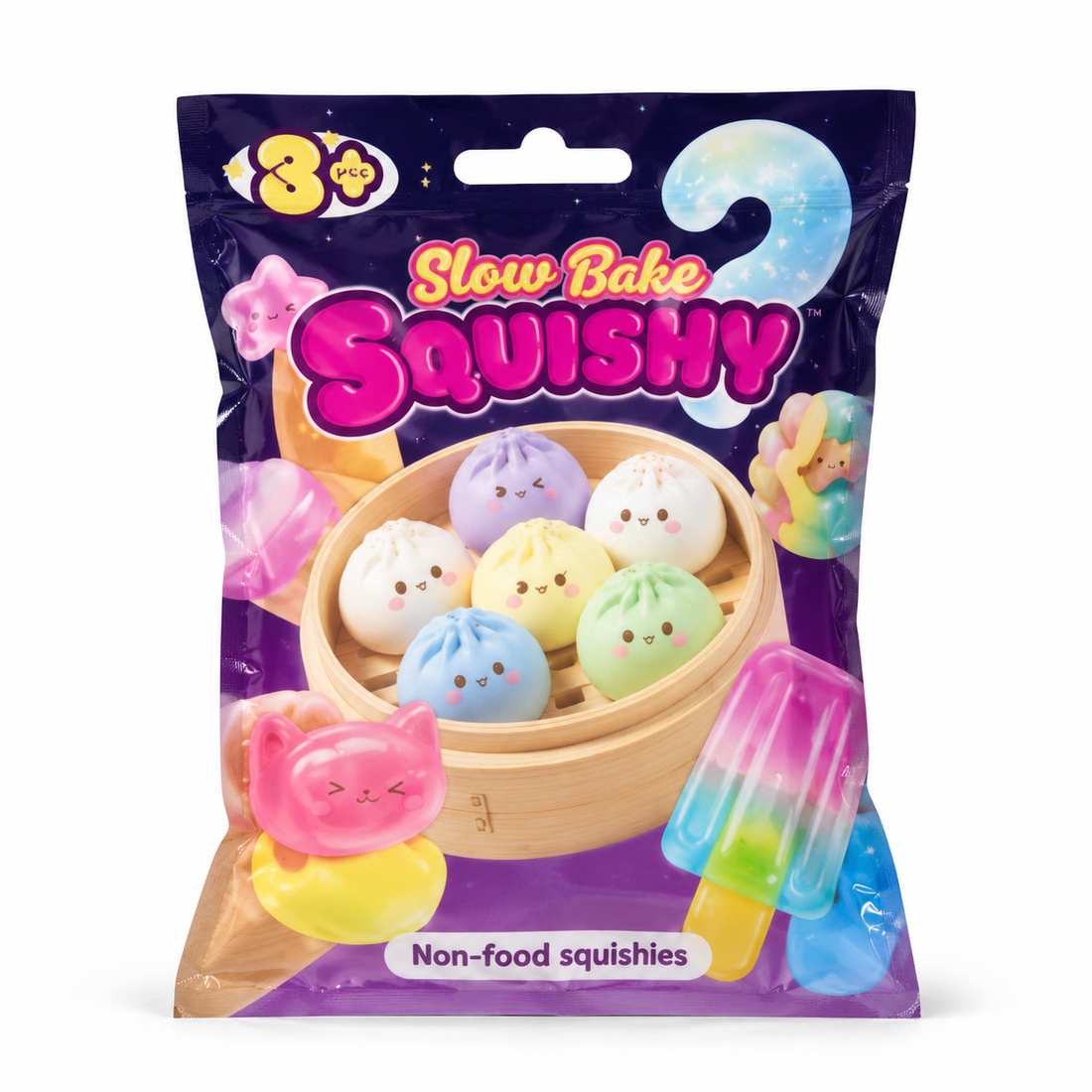 Blind box 3 mini squishy