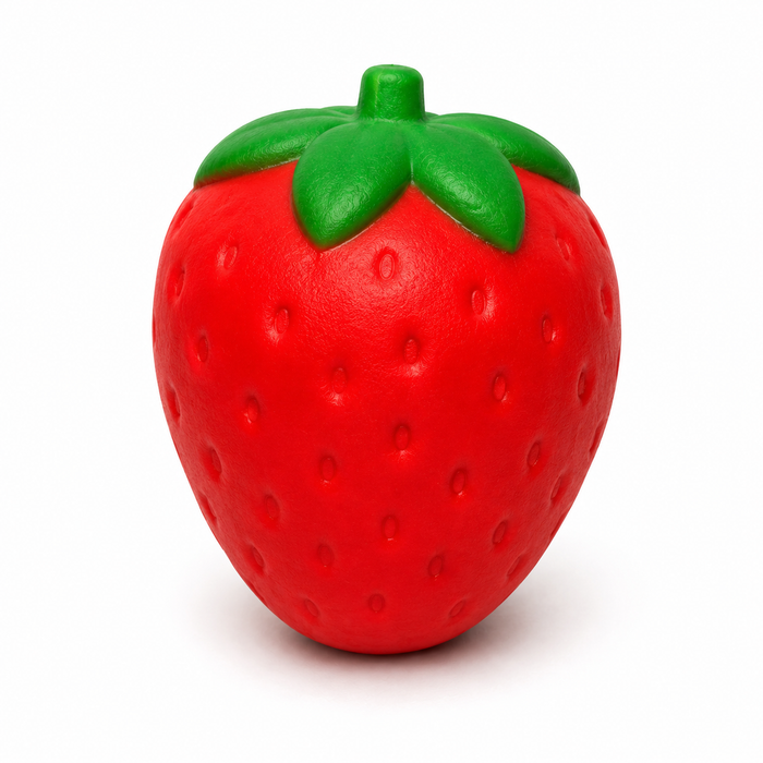 Gniotek Truskawka Squishy Miękki Antystresowy