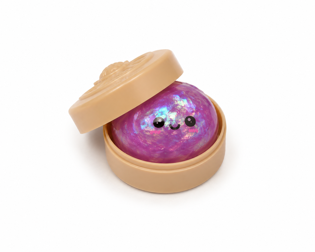 Gniotek Fidget Bun Sugar Edition Kolorowy Antystresowy
