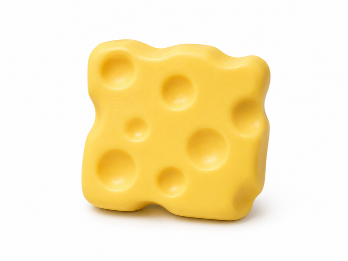 Gniotek Ser Żółty Squeeze Cheese Antystresowy