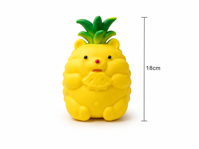 Gniotek Ananas z Misiem SoftMart 18 cm Zapachowy