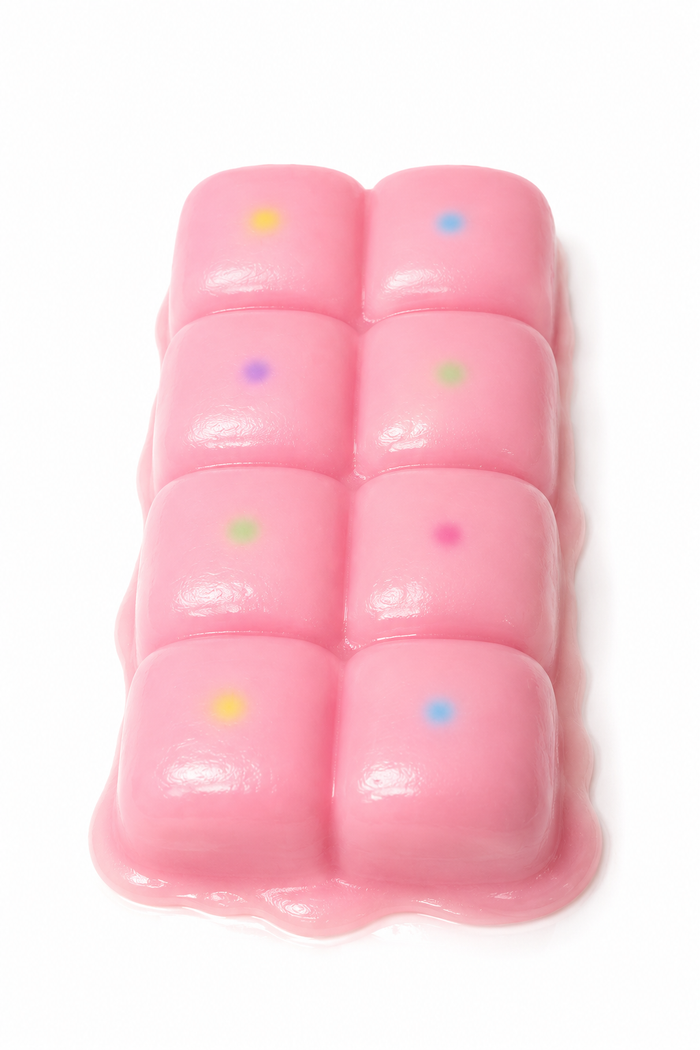 Gniotek Crisp Choco Różowy Squishy Antystresowy